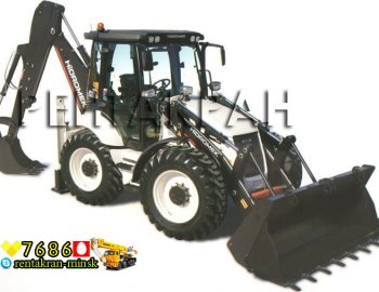 Экскаватор-погрузчик HMK102S