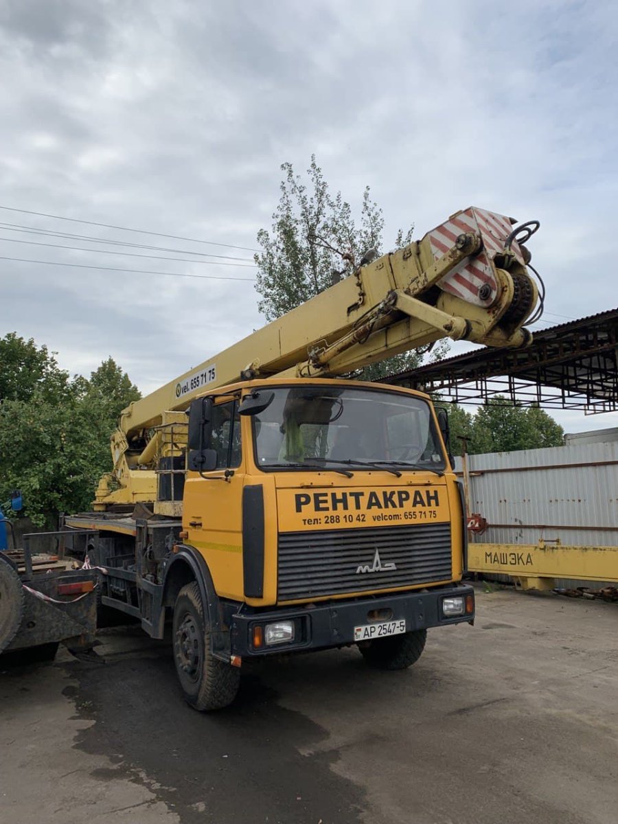 Автовышка 30 метров телескопическая АГП-30-4