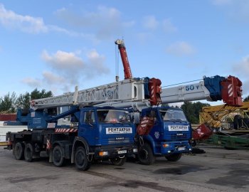 Автокран 40 тонн КС-65719-1К "Клинцы"