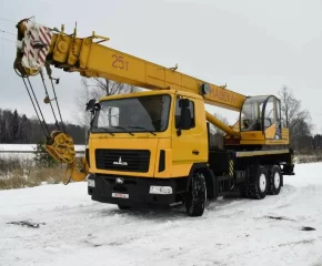 Автокран 25 тонн, 28 метров КС-55727 "МАШЕКА"